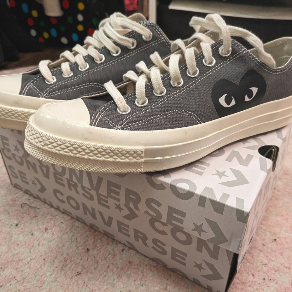 Converse x Comme Des Garçons PLAY Chuck 70 Low Top - NWT